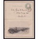 ARGENTINA ENTERO POSTAL GJ CAP-27-V TARJETA POSTAL CON ILUSTRACION USADA U$ 50